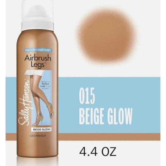 Sally Hansen Airbrush Legs Self Tanner Leg Makeup Spray 4.4oz- Beige Glow- READ - Picture 1 of 4